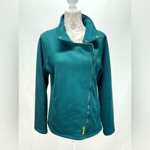 BENCH Teal and yellow full zip jacket size‎ XL